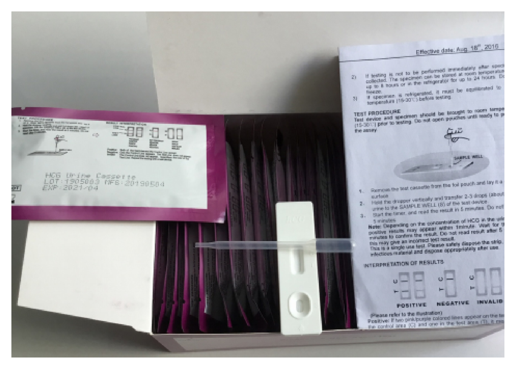 PREGNANCY (HCG) Test